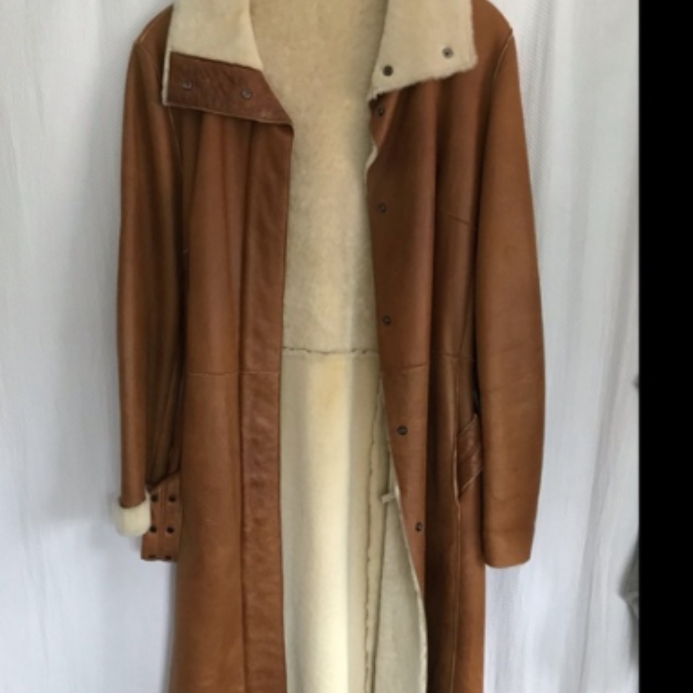 Burberry long shearling